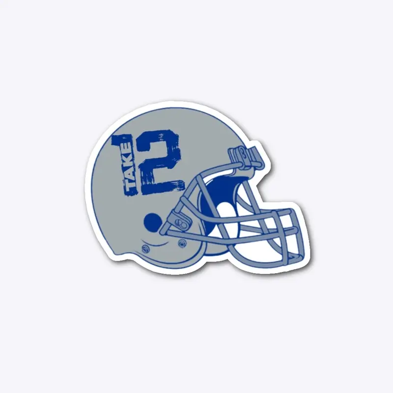 Take 12 Helmet Sticker